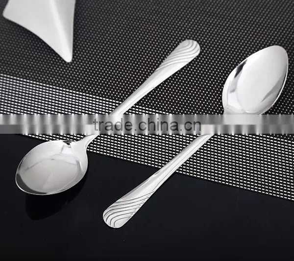 New Spoon and Fork Set With Stainless Steel Tableware Set photo-6