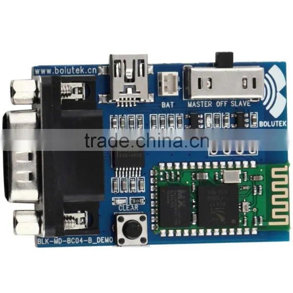 Bluetooth Audio Module RS232 Serial Bluetooth Module HC-06 Adapter Communication Master-Slave 2 Modes MINI USB photo-2