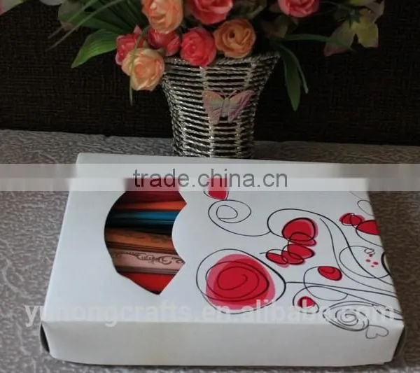 High Quality Spanish Wood Fabric Fan photo-4