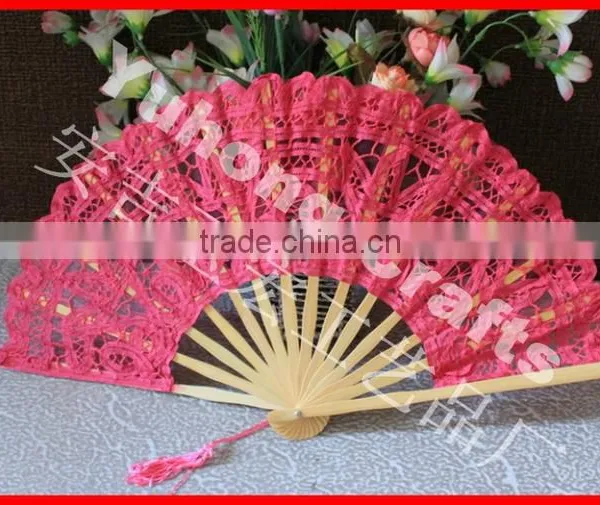 High-grade Wedding Ladies Foldable Fan photo-3