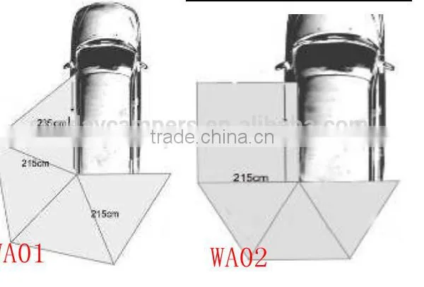 Family Camping Equipment Outdoor 270 Degree Awning With Change Room photo-4