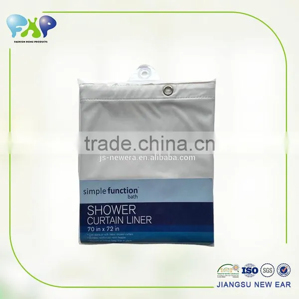 Heavy Duty Vinyl PVC Shower Curtain Liner photo-3