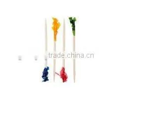 65mm Disposable Decorative Foil Frills Party Toothpicks photo-3