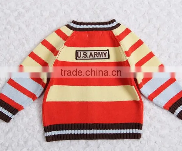 Boys Knitted Cardigan Sweater Pattern Kids Raglan Cardigan photo-2