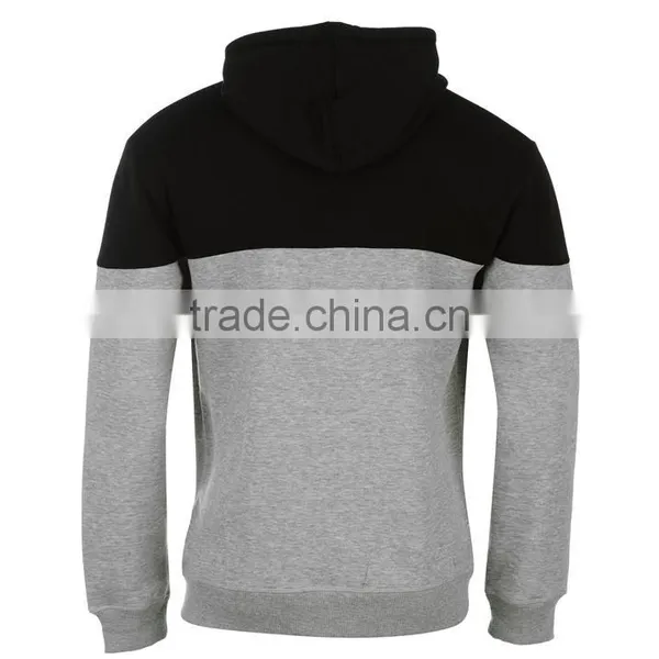 Factory Custom Two Color Plain Cotton Hoodie photo-4