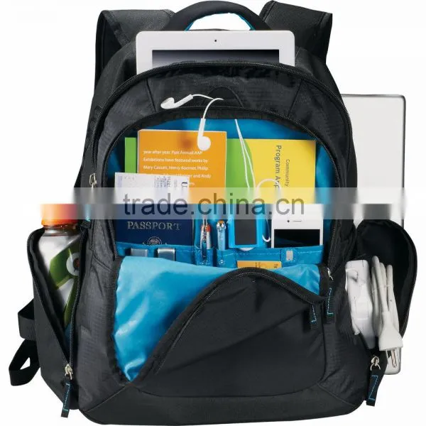 Zoom DayTripper 15" Computer Backpack - Has a Zippered Nylex-lined Padded IPad Pocket and Comes With Your Logo. photo-2