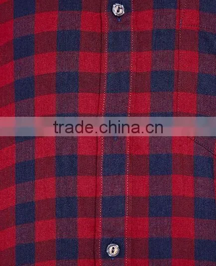 Thin Section Plaid Shirt With Short Sleeves photo-4