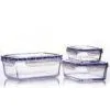 400ml High Borosilicate Pyrex Glass Containers Safe For Food In Microwave