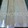 Cherry Natural Flooring Veneer Fine Straight Crown Grain , 0.5 mm Thickness