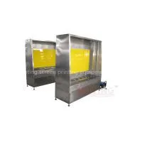 Manual Screen Washout Booth With Back Light and High Pressure Water Jet