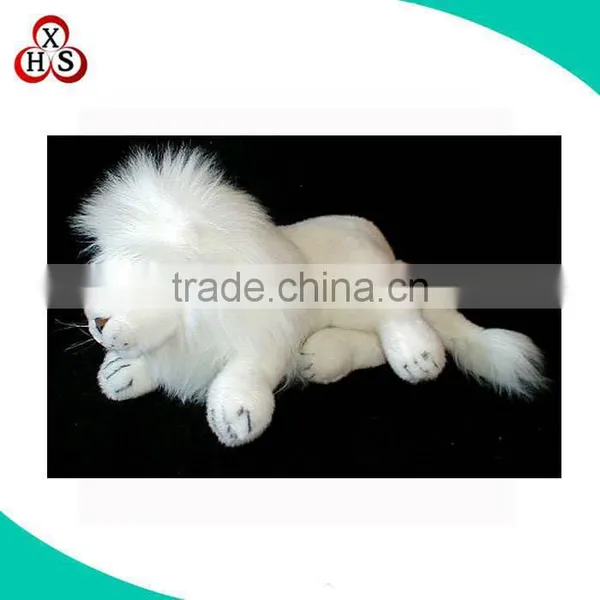 Factory Wholesale Customized Stuffed Animal White Lion Plush Toy photo-2