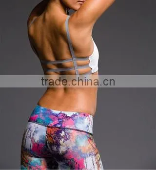 Quick Dry Heather Nylon Spandex Custom Women Fitness Clothing,Ladies Fitness Wear,Fitness Clothes photo-4