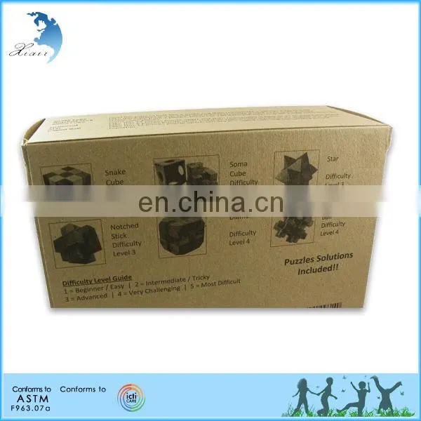 Wholesale Nursery School Stacking Montessori Toys Wooden Puzzle photo-3