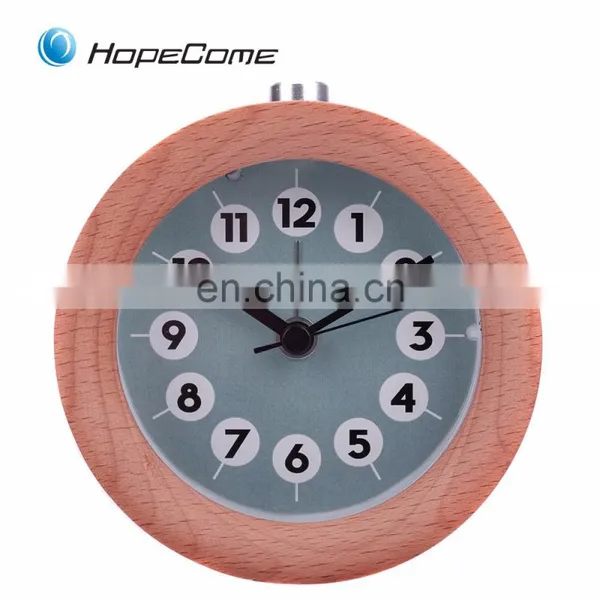 Latest Design Alarm Wooden Desktop Clock photo-2
