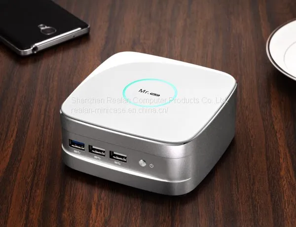 Realan Mr.NUC Fanless Mini PC Barebone Mr.NUC-V6-BTJ1900V3U photo-2