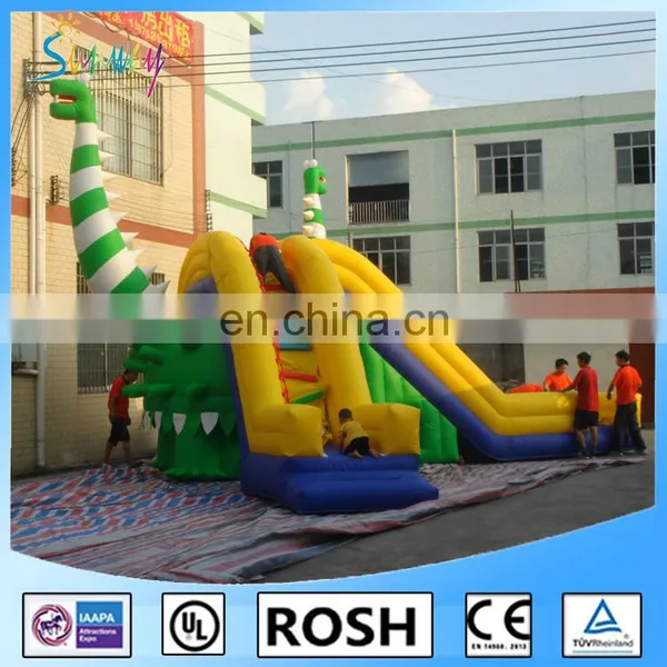 2016 Inflatable Outdoor Adventure Play Equipment Dinosaur Games Children photo-5