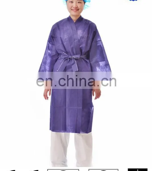 Cheap Disposable pp Medical Non Woven Kimono for Spa photo-4