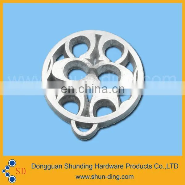 Customized Metal Zinc Alloy Die Casting Hollow Round Pendant Tags