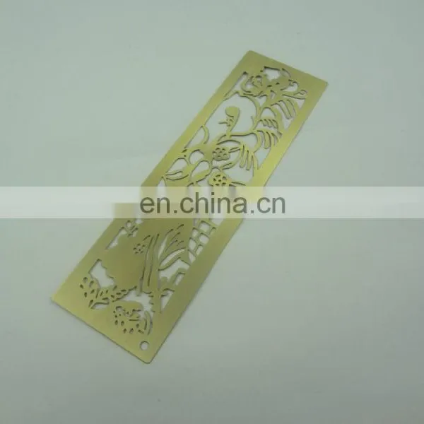 Custom Silver Bird Metal Bookmark photo-3