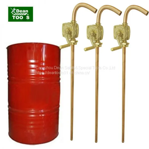 Non Sparking Hand Oil Pump Cu-Al Transfer Portable, SCREW Type photo-2