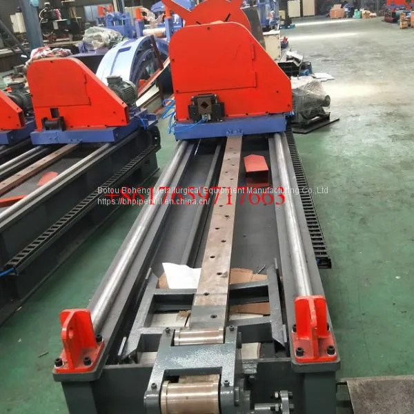 Straight Seam HF ERW Welding Mill Steel Profile Pipe Welded Machine photo-4