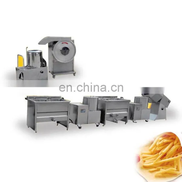Semi-automatic Potato Chips Making Machine/ Frozen French Fries Production Line photo-4