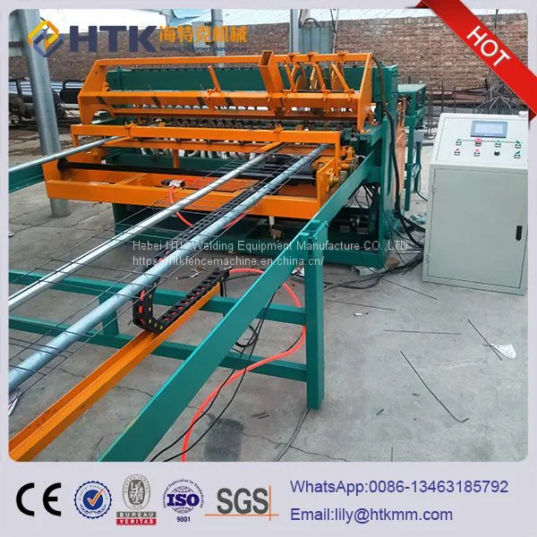 Automatic 3-6mm Welding Wire Mesh in Roll or Panel Machine photo-4