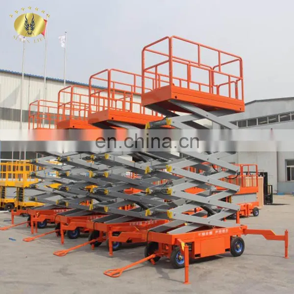 7LSJY Jinan SevenLift 8m Central Hydraulic Scissor Portable Jlg Aerial Mobile Floor Lift photo-3