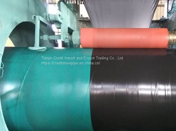 Spiral 3pe Anti Corrosion Steel Pipe Anti-corrosion Pipe 3PE Pipe photo-3