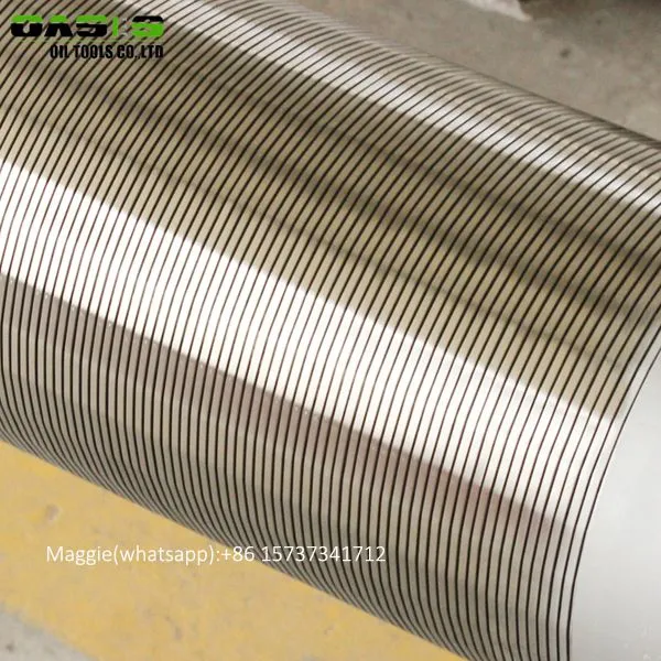 High Quality Water Well Screen Filter Cylinder / V Type Wedge Wire Screen photo-5