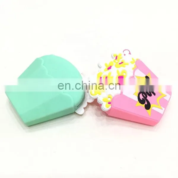 Customized 3D Rubber Dropping Small Purse Women Clutch Coin Wallet Promotion Zipper Wallet Silicone Bag photo-7