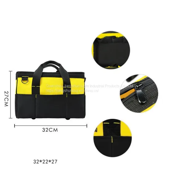 Large Capacity Toolkit Electrician Fabric Workpro Tool Hand Bags Pocket photo-4