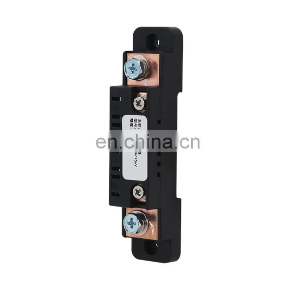 DC Current SHUNT 100A FL-2C 75mV Shunt Resistor for Amp Ampere Panel Meter External Shunt photo-3
