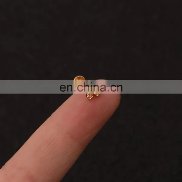 6mm Gold Straight Stainless, Steel Barbell Flat Back Labret Lip Ring Ear Daith Tragus Helix Rook Piercing Jewelry/ photo-2