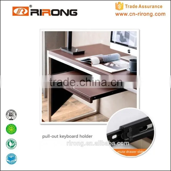 Modern European Style Office Desk With Wooden and Metal photo-5