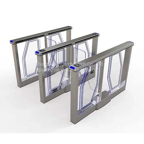 Automatic Swing Pedestrian Turnstile Gate/ Security Swing Turnstile Gate/ Barrier Optical Turnstile photo-3