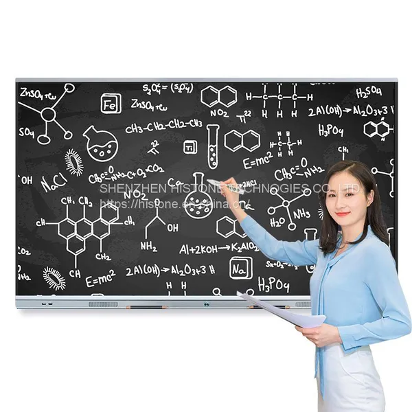 Android 11 4K IFP 40Points 75Inch Interactive Touch Display All-in-one Interactive Flat Panel for School and Office photo-2