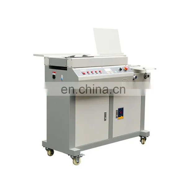 A4 Automatic Paper Processing Machinery Book Spine Glue Binding Machine photo-4