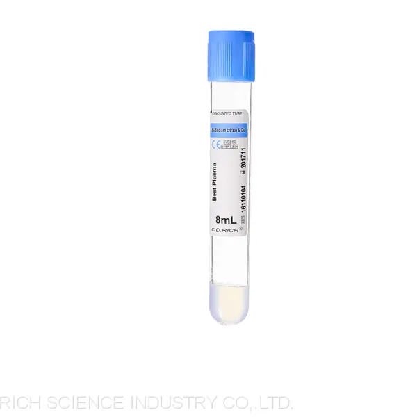 Gel&Lithium/Sodium Heparin Tube Evacuated Blood Collection Tube, Test Tube for Blood Sample Colletion (CE) photo-2