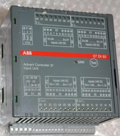 ABB 07DI92 GJR5252400R0101 Цифровой модуль ввода/вывода