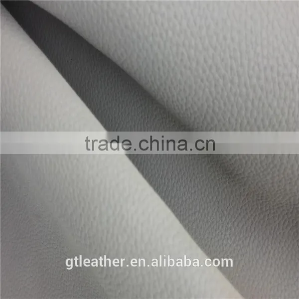 Pu Coating Cow Split Leather Barton Print Pattern photo-4