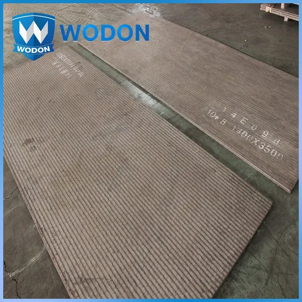 China Supplier's Q345B Steel Coil High Chrome Carbide Hardfacing Plate Compound Base Plate ANSI Cutting Bending Welding photo-3