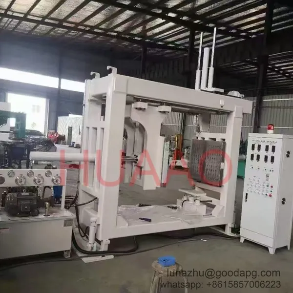 APG Clamping Machine Made in China for Epoxy Resin Transformer Bushings Spout photo-3
