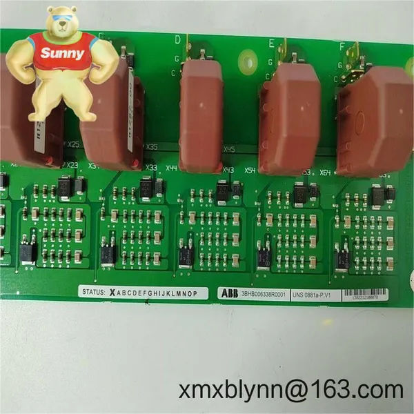 ABB UNS0881a-P;V1 (3BHB006338R0001) – Control/Interface Board for ABB Industrial Drives photo-3