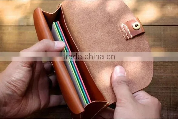 Minimalist Wallet Wallet Power Bank Leather Passport Wallet photo-2