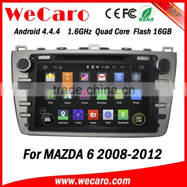 Wecaro WC-MZ8001 Android 4.4.4 Car Gps Navigation for Mazda 6 Car Dvd Android 2008 - 2012 3G Wifi Playstore photo-6