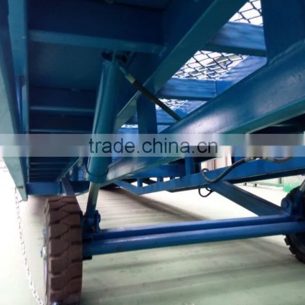 Movable 12 Tons Hydraulic Yard Container Loading Ramps photo-5