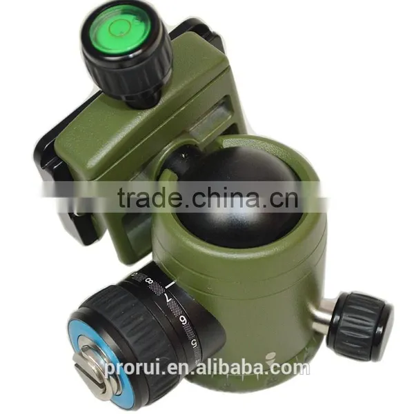 Camera Tripod Head With Dual-level Aluminum Damping Ball Head photo-3