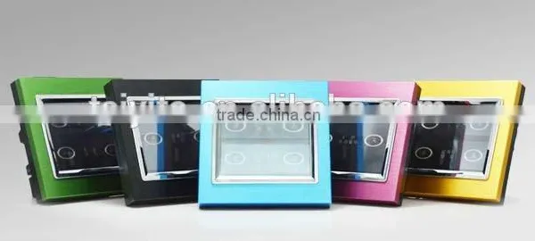 TAIYITO High Quality Colorful Touch Screen Switch for Smart Home Automation System photo-3