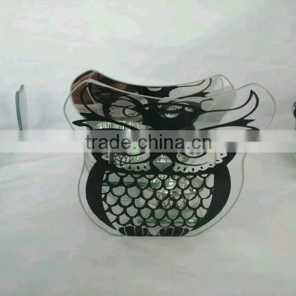 2015 Owl Gift,owl Pendant,silver Owl Pendant,owl Statues,owl Lamp